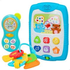 Winfun Set Igrač za Dojenčke Winfun 3 Kosi 13 x 18,5 x 2,5 cm (6 kosov)