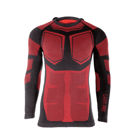 LAHTI PRO MAJICA TERMOAKTIVNA ČRNO-RDEČA 2XL/3XL L4120505