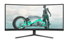 Evnia 3000 34M2C3500L gaming monitor, 86,36 cm, WQHD, VA, ukrivljen, črn