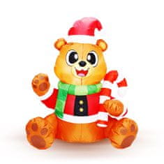 Family Christmas Napihljiv medved 150 cm IP44 6 LED 100 - 240V