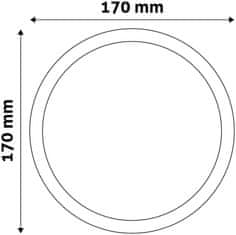 Avide 81864 Stropna svetilka LED 12W NW 950 lm