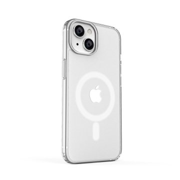 ER POWER Silikonski ovitek CARNEVAL SNAP za iPhone 14 z MagSafe - Bela