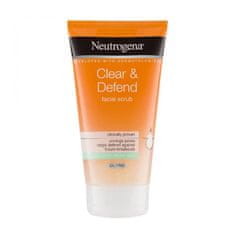Neutrogena Clear & Defend Smoothing Scrub (piling za obraz) 150 ml