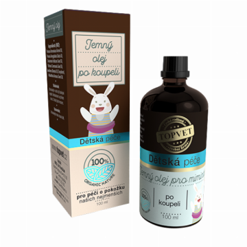 Green idea Baby care - Nežno olje po kopeli 100 ml