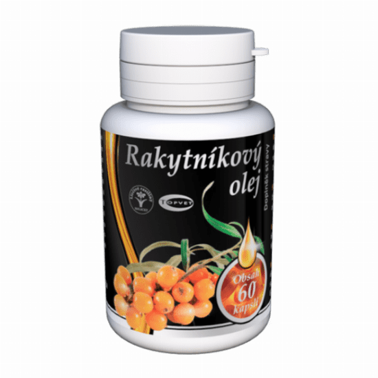 Medicinske rastline Olje rakitovca - kapsule 60 kosov