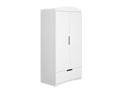 Garderobna omara Classic bela
