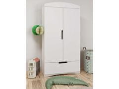 Garderobna omara Classic bela