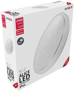 Avide 924229 Stropna svetilka Alice LED 24W WW 2000 lm