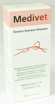Medivet šampon proti luskasti in srbeči koži živali 100ml