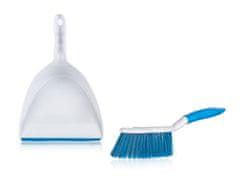 BRILANZ Metla + zajemalka za prah z gumo, plastika, MO/BI EXCLUSIVE