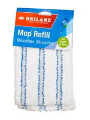 BRILANZ Zamenjava za mop 39,5x9cm iz mikrovlaken MO/White