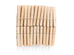 BRILANZ Leseni žebljički za oblačila (24 kosov).