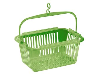 BRILANZ Pravokotna košara za žebljičke 25x19x12cm plastika, ZE