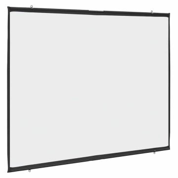 Vidaxl Projekcijsko platno Stensko viseče 100-palčno 4: 3