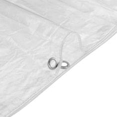 Vidaxl Prozorna ponjava z ušesi 1x3 m PVC