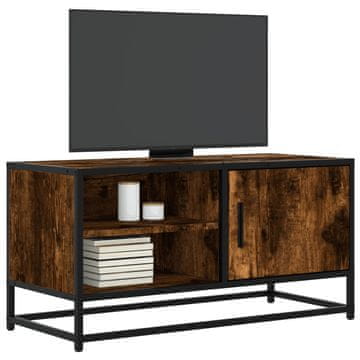 Vidaxl vidaXL TV stojalo dimljeno hrastovo 80x34,5x40 cm