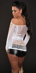 Amiatex Ženski erotičen kostim 76270, bela, UNIVERZáLNí