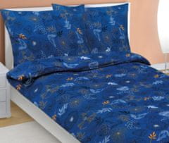Krepno posteljno perilo - 140x200, 70x90 cm - Louka