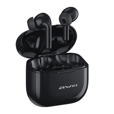 Awei T1 Pro, brezžične slušalke, true wireless, črne