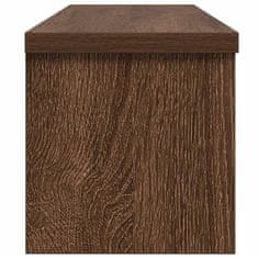 Vidaxl Kitchen Racks Stackable 2 pcs rjavi hrast 50x15x16 cm