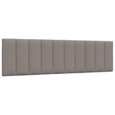 shumee vidaXL Vzglavna stranica taupe 180 cm blago