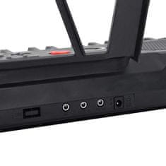 Vidaxl 61 tipk Piano Electric Keyboard z glasbenim stojalom za otroke