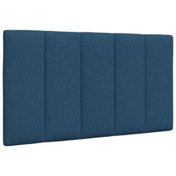 Vidaxl vidaXL Blazina za vzglavje, modra, 90 cm, blago