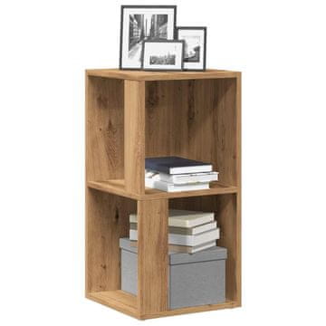 Vidaxl vidaXL Kotna omarica Artisan hrast 33x33x67 cm lepljen les