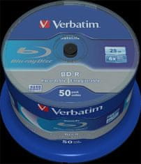 Verbatim BD-R SL DataLife 25 GB, 6x, vreteno 50 kosov