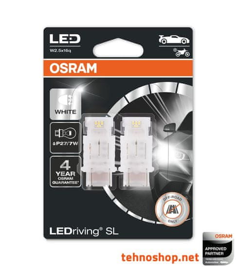 Osram ŽARNICA LED P27/7W LEDriving SL 12V 1,7W 3157DWP-02B W2.5x16q BLI2