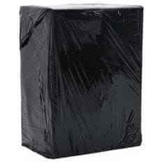 shumee vidaXL raztegljiva folija 2 kosa črna 23 μm 50 cm x 300 m