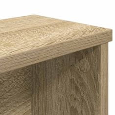 Vidaxl Kuhinjski regali za zlaganje 2 kosa sonoma hrast 50x15x16 cm