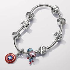 Pandora Srebrn obesek Captain America Marvel 793129C01