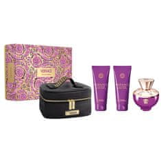 shumee Dylan Purple Pour Femme set parfumska voda v spreju 100 ml + gel za tuširanje 100 ml + losjon za telo 100 ml + kozmetična torbica