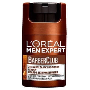 shumee Men Expert Barber Club vlažilni gel za brado in kožo 50 ml