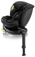 Lionelo Navy i-Size avtosedež, 40-150cm, črn