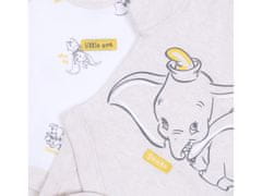 Disney 2x Bež bodi za dojenčke Dumbo Disney 3-6 m 68 cm