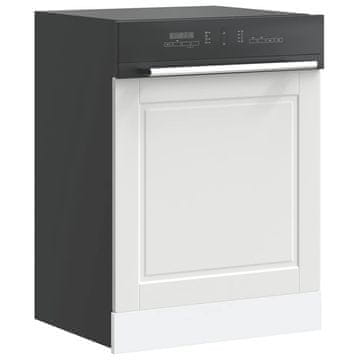Vidaxl vidaXL Panel za pomivalni stroj Porto bel 60x1,5x67 cm