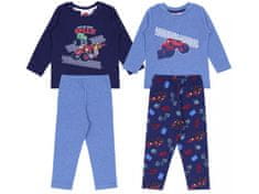 Nickelodeon 2x Temno modra pižama Blaze Nickelodeon 18-24 m 92 cm