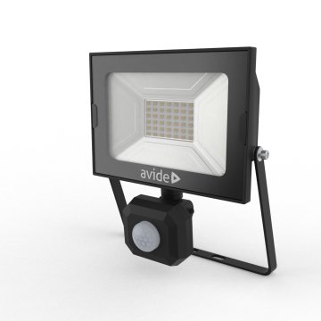 Avide 909028 SMD LED 30W Reflektor Slim s senzorjem NW 4000K 2250 lm