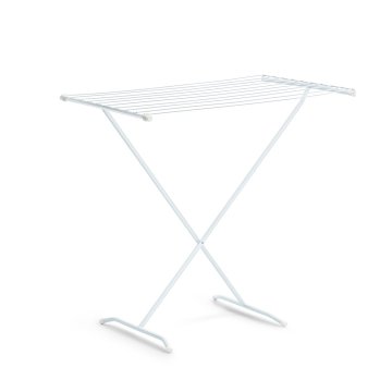 Rayen Kompaktni sušilnik oblačil Rayen - 90 cm, bela barva, idealen za majhne prostore in hitro sušenje oblačil.