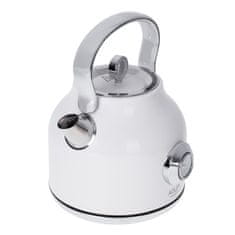 Adler Kettle Adler AD 1346w s termometrom, 2200 W, 1.7 L, nerjaveče jeklo, 360° rotacijska osnova, bela