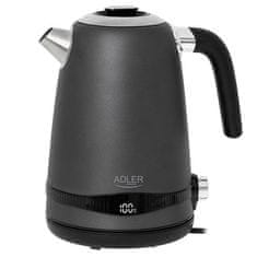 Adler ADL AD 1295 grelnik vode, 1.7 l, Satin siva