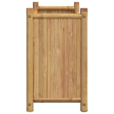 Vidaxl Cvetlično korito 50x30x50 cm bambus