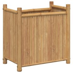 Vidaxl Cvetlično korito 50x30x50 cm bambus