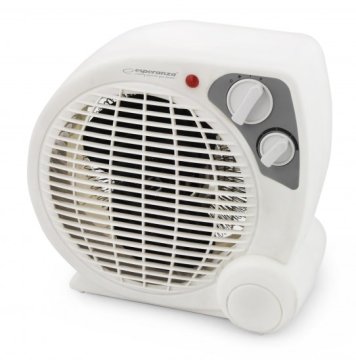 Esperanza Električni grelnik prostora Esperanza EHH002, 2000 W, notranji, s termostatom, zaščito proti pregrevanju, siva/bela barva