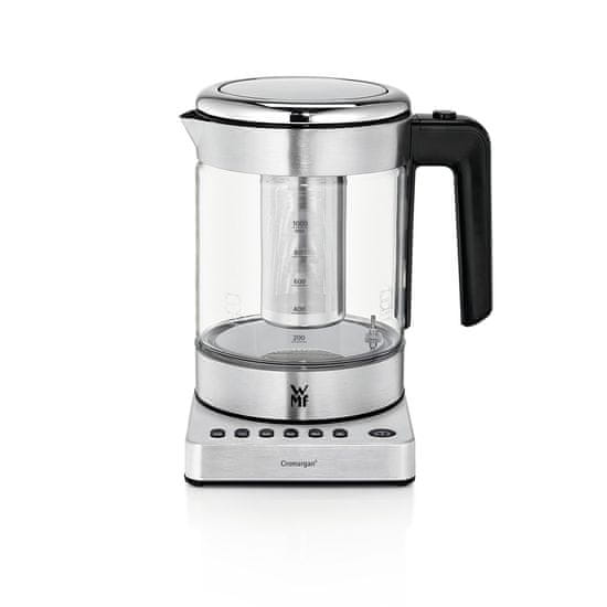 WMF WMF KITCHENminis 04131800 električni grelnik vode, 1 L, 1960 W, nerjaveče jeklo, 5 nastavitev temperature, funkcija ohranjanja toplote