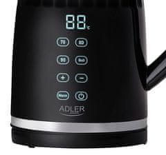 Adler ADL AD 1350 električni kuhalnik vode, 1.7 L, s kontrolno ploščo