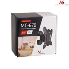 Maclean Maclean MC-670 Stenski nosilec LCD Nastavljiv stenski nosilec za televizor do 20 kg