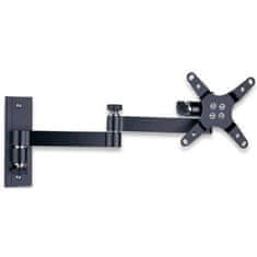 Techly Techly 13-30" stenski nosilec za LED LCD TV z nagibom in 3 spoji, črn" ICA-LCD 104BK
